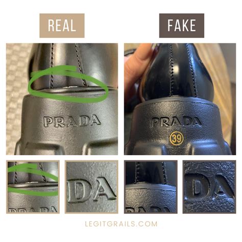 how to tell if your prada shoes are real|how to identify Prada shoes.